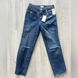 Good American Always Fits Good Legs Straight Jeans in Indigo691